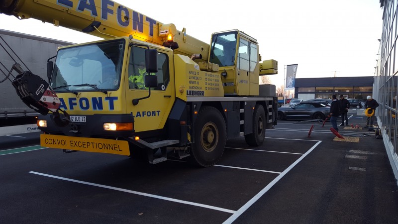 Installation de l'arche Ford