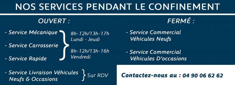 Informations Confinement